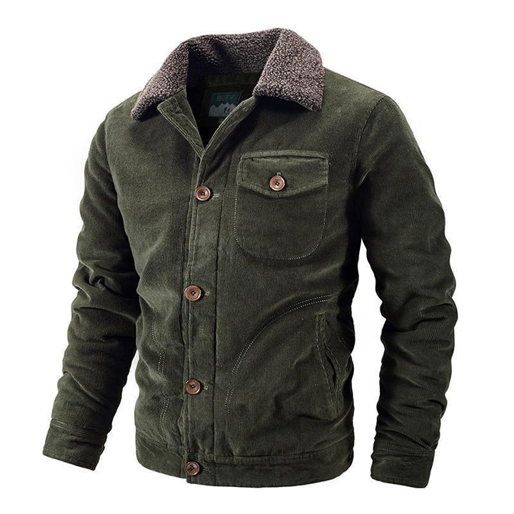 Herren Modische Cordjacke Drune