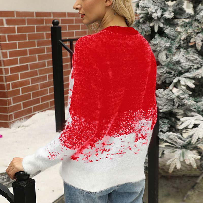 Drune | Gemütlicher Weihnachtsstrickpullover für Damen