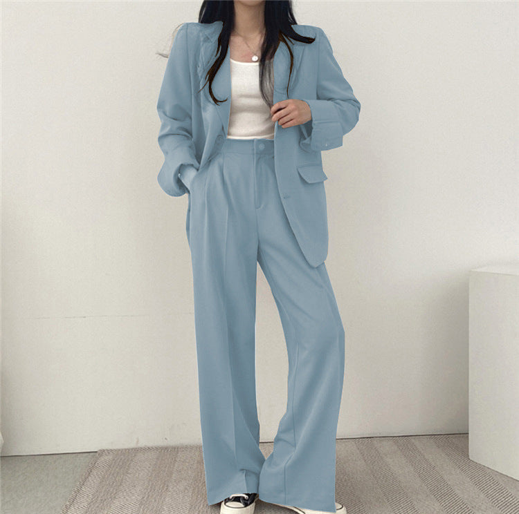 Damen Stilvolles Blazer-Set Drune