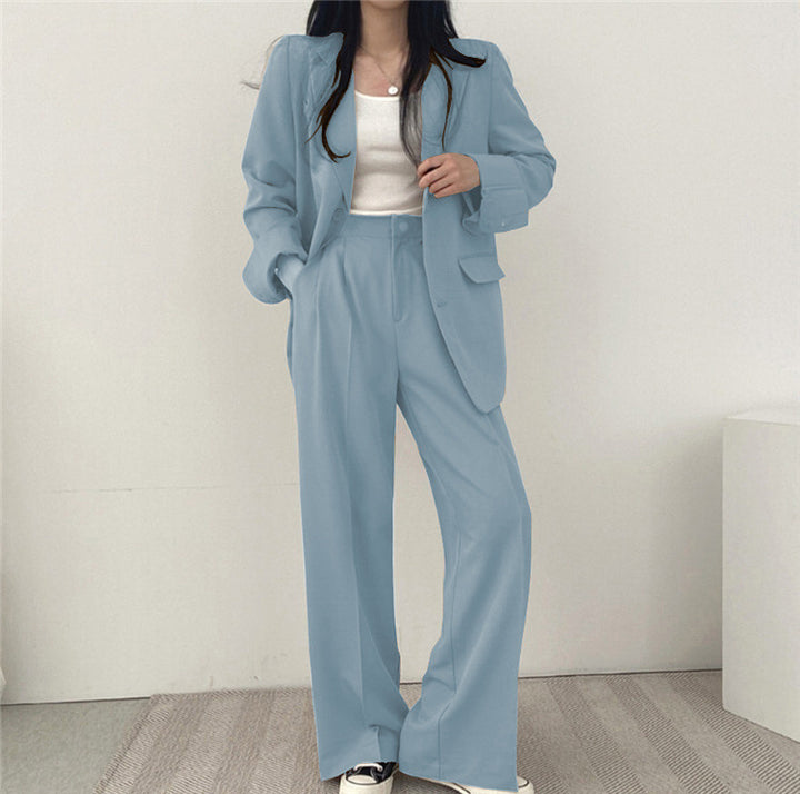 Damen Stilvolles Blazer-Set Drune