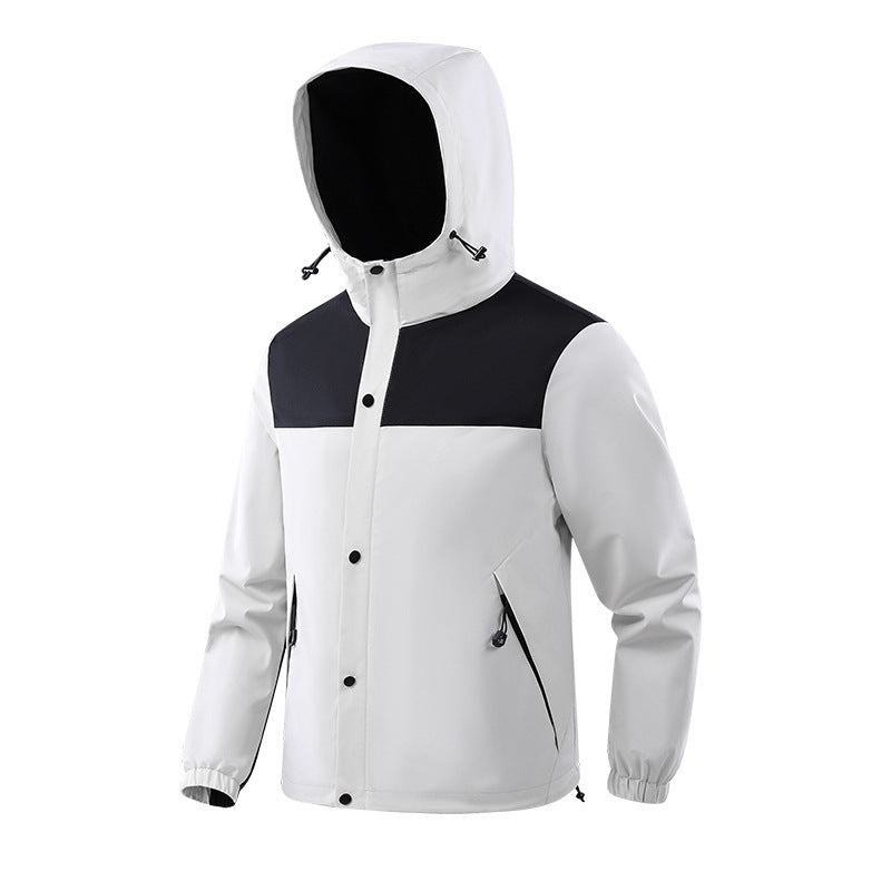 Herren Atmungsaktive Outdoor-Jacke Drune