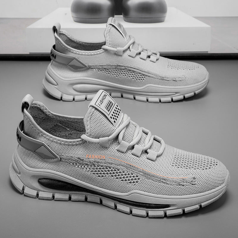 Damen Sportliche Sneaker mit atmungsaktivem Obermaterial und flexibler Sohle Drune