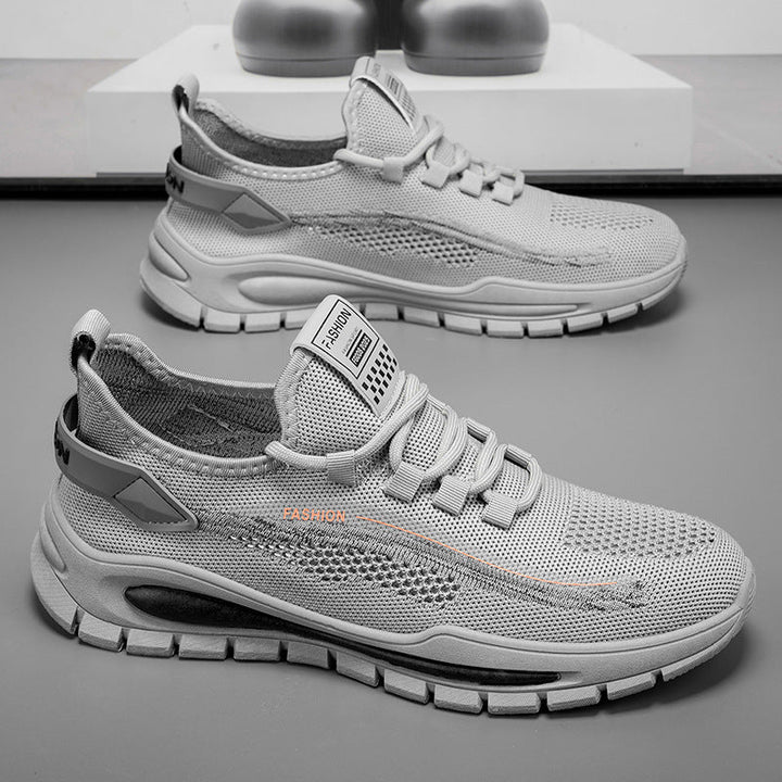 Damen Sportliche Sneaker mit atmungsaktivem Obermaterial und flexibler Sohle Drune