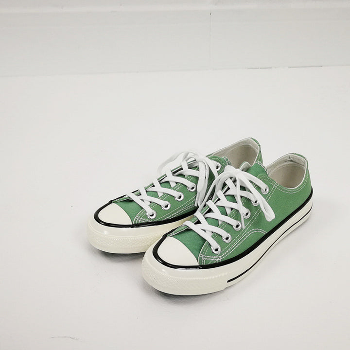 Damen Canvas Sneakers im klassischen Retro-Stil mit bequemer Gummisohle und schnelltrocknendem Obermaterial Drune