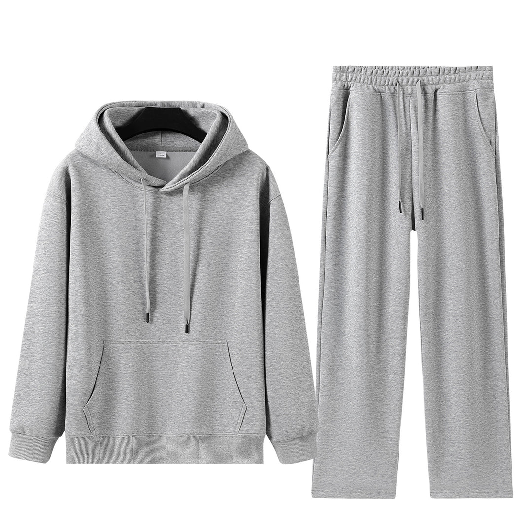 Damen Sportlicher Kapuzenpullover und Jogginghose Set