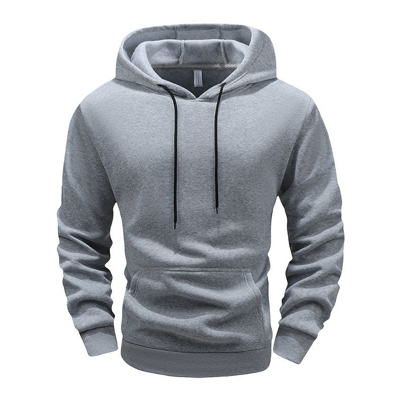 Herren Bequemer Kapuzenpullover mit Kängurutasche