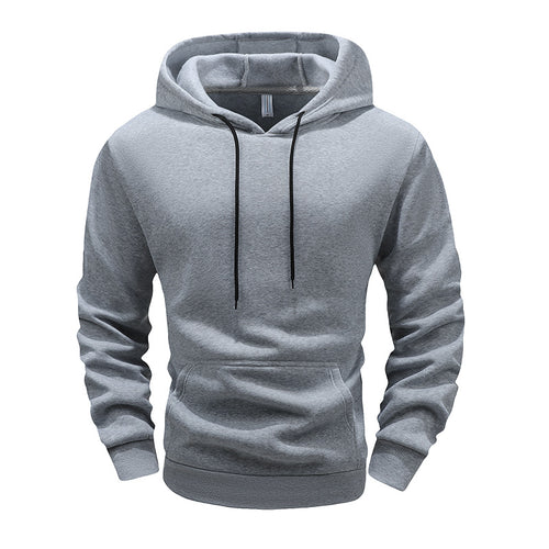 Herren Bequemer Kapuzenpullover mit Kängurutasche