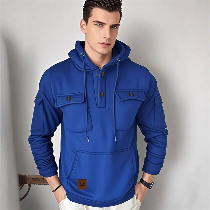 Herren Multifunktionale Kapuzenjacke Drune
