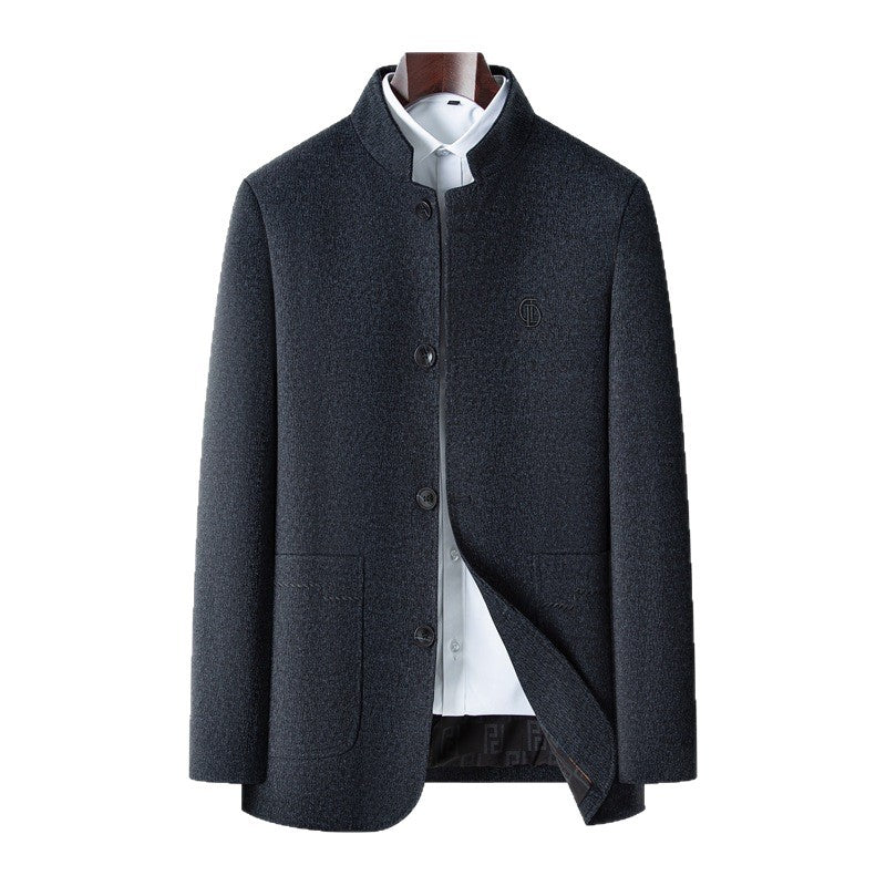 Herren Modische Wolljacke Drune