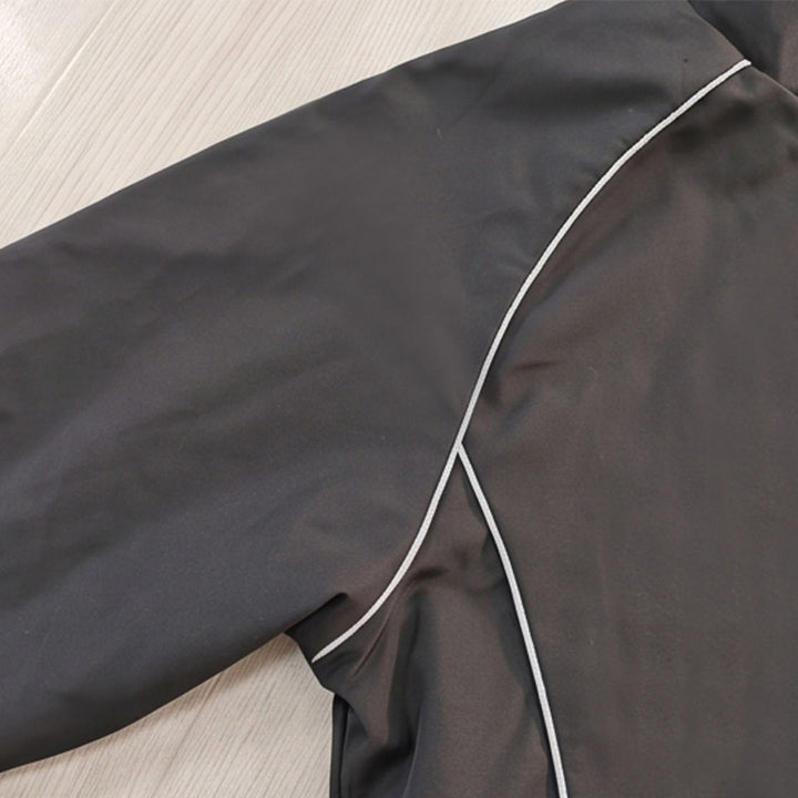 Herren Sportliche Windjacke mit Stehkragen Drune