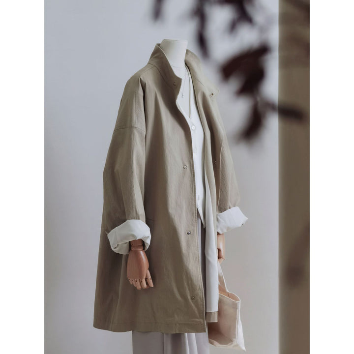Damen Urbaner Oversized Mantel Drune