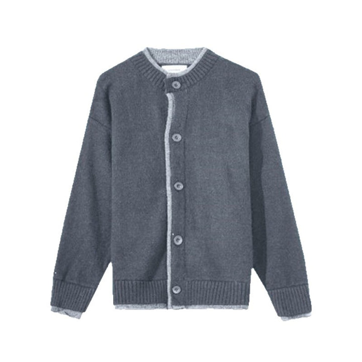 Herren Modischer Strickpullover mit Knopfleiste Drune 1787964611