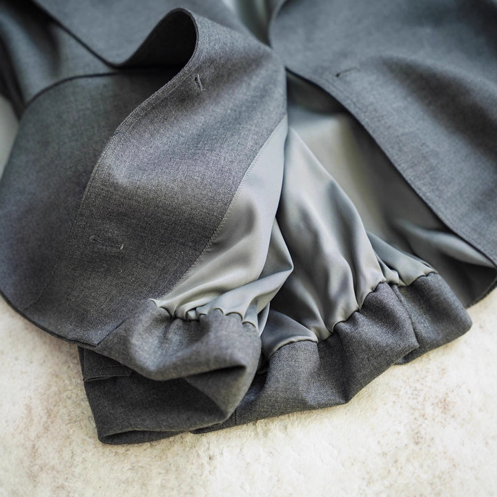 Damen Modischer Trenchcoat mit Taillengürtel Drune