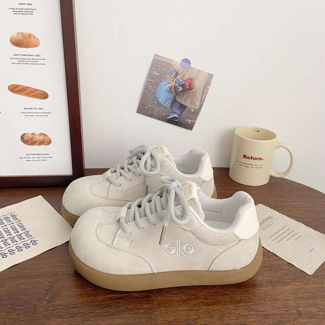 Damen Sneaker mit dicker, flexibler Sohle und atmungsaktivem Obermaterial Drune