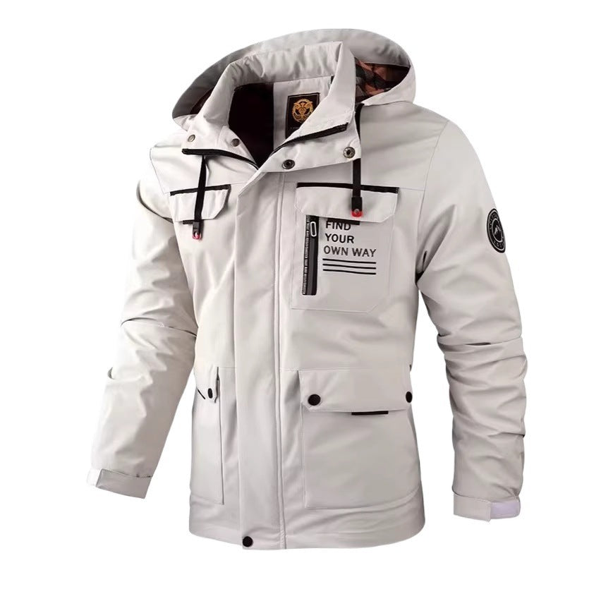 Herren Multifunktionale Adventurejacke Drune