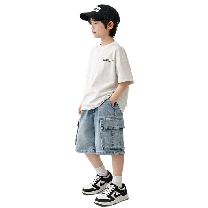 Herren Cargo-Shorts mit praktischen Seitentaschen Drune