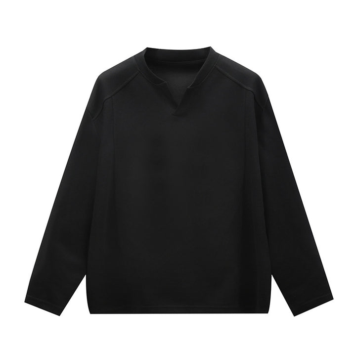 Unisex Oversize Rundhals-Sweatshirt mit Raglannähten und feiner Struktur Drune