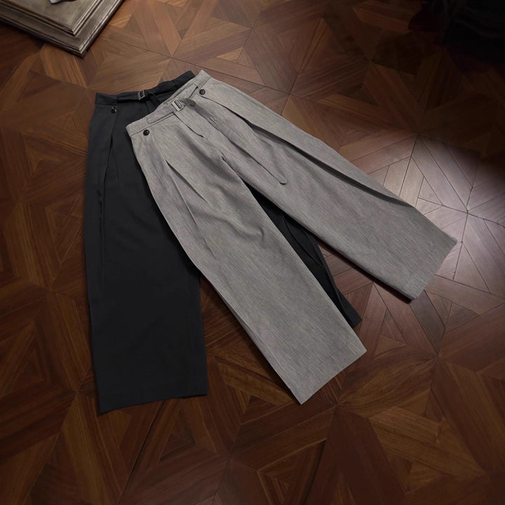 Damen Elegante und bequeme weite Stoffhose Drune