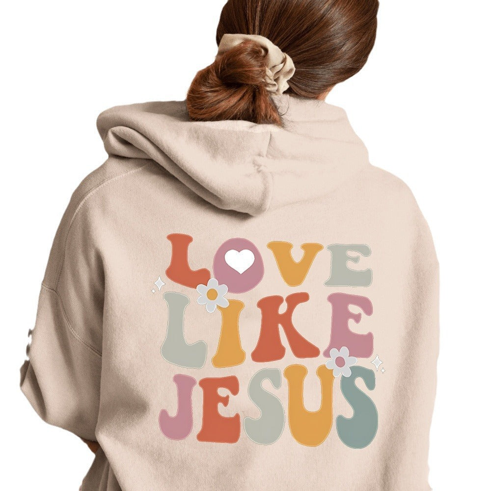 Damen gemütlicher Hoodie mit inspirierendem Aufdruck Drune
