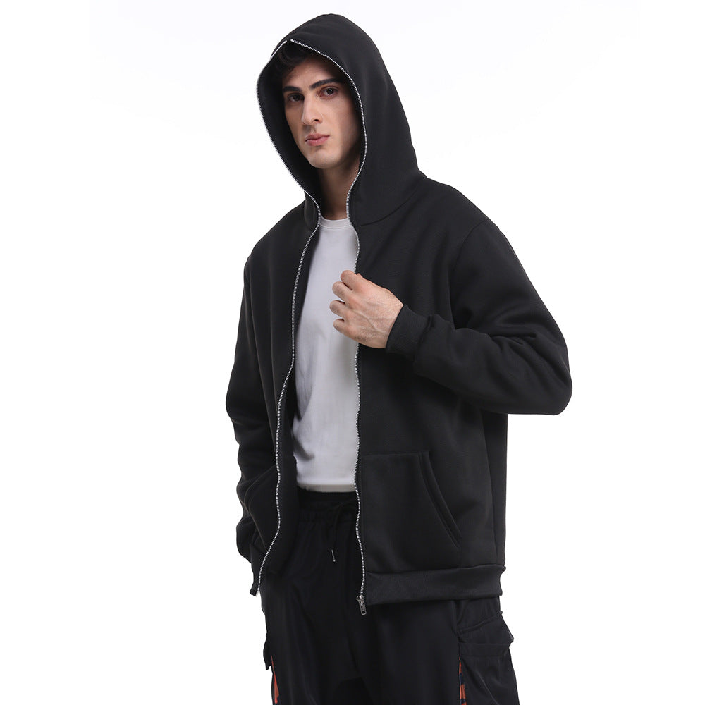 Unisex nan leichter Reißverschluss-Hoodie mit minimalistischer Nahtführung und ergonomischer Kapuze Drune