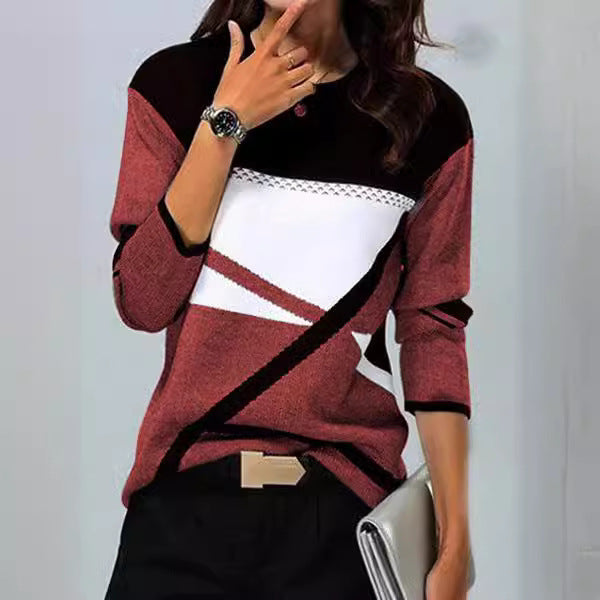 Damen Modischer Pullover Drune