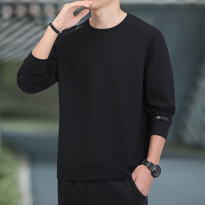 Herren Performance-Sweatshirt mit wärmender Innenlage und minimalistischer Rundhalsausschnitt Drune
