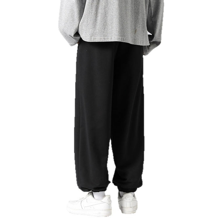 Herren Oversize-Jogginghose mit tiefer Leibhöhe, konischem Bein & extra langen Kordeln Drune