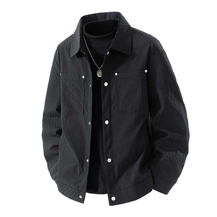 Herren Trendige Utility-Jacke Drune