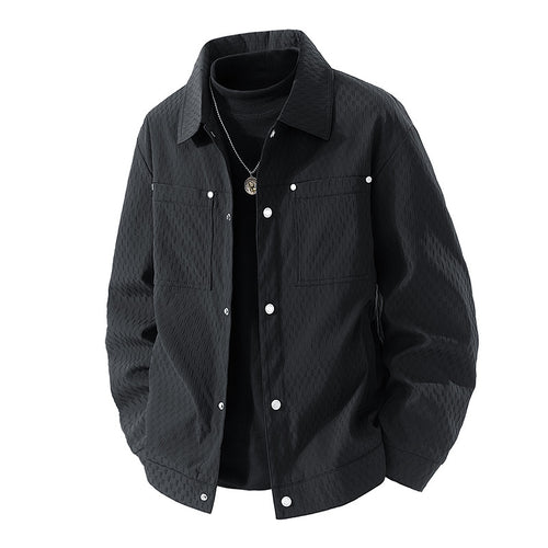 Herren Trendige Utility-Jacke Drune