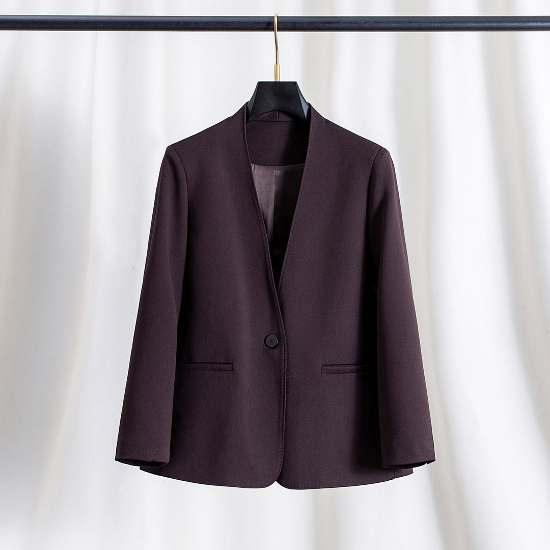 Damen Eleganter, taillierter Blazer Drune