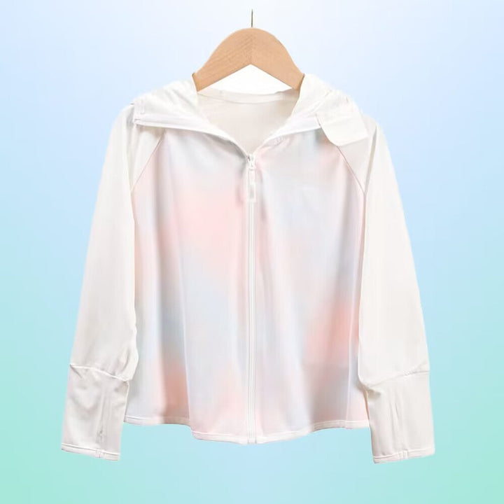 Damen atmungsaktive UV-Schutzjacke mit hohem Kragen Drune