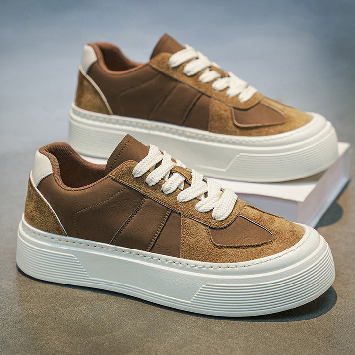 Damen Chunky Sneakers aus hochwertigem Leder mit innovativer Dämpfungstechnologie Drune