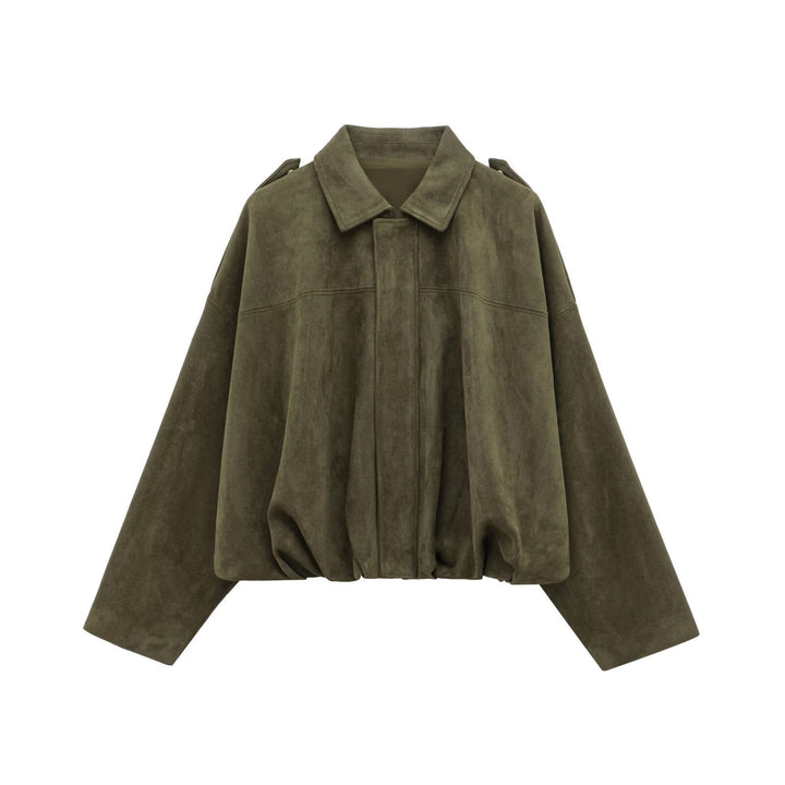 Damen Modische Kurzjacke mit legerem Schnitt