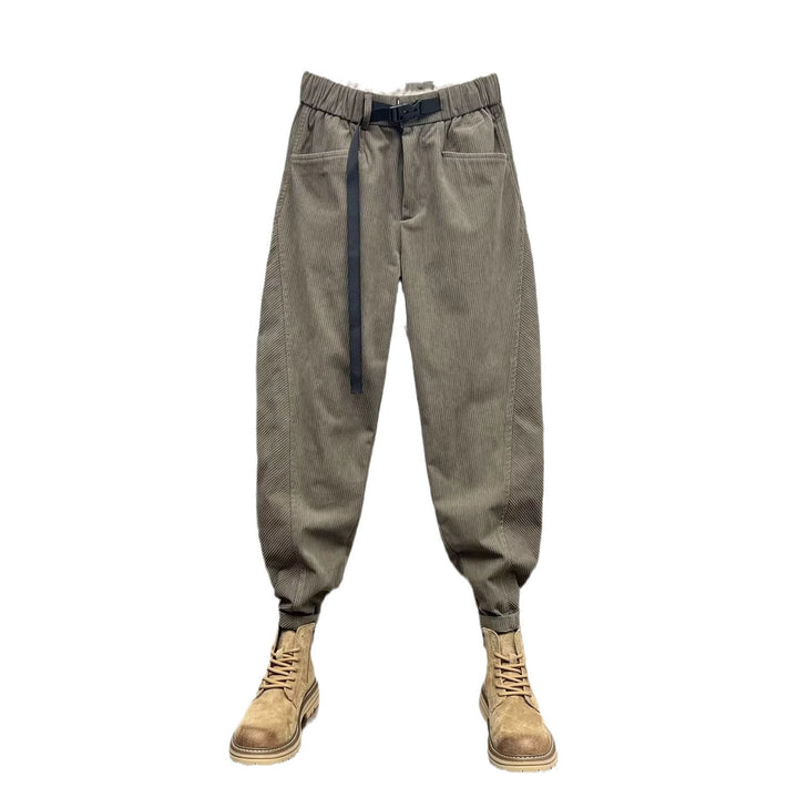 Herren Bequeme Cordhosen Drune