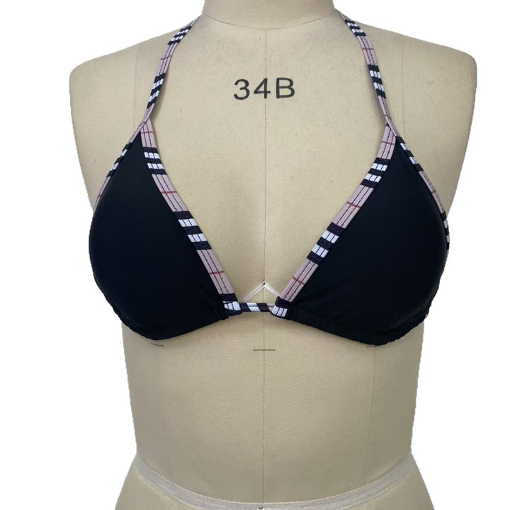 Damen Triangel-Bikini mit modischem Schnitt und verstellbaren Trägern Drune