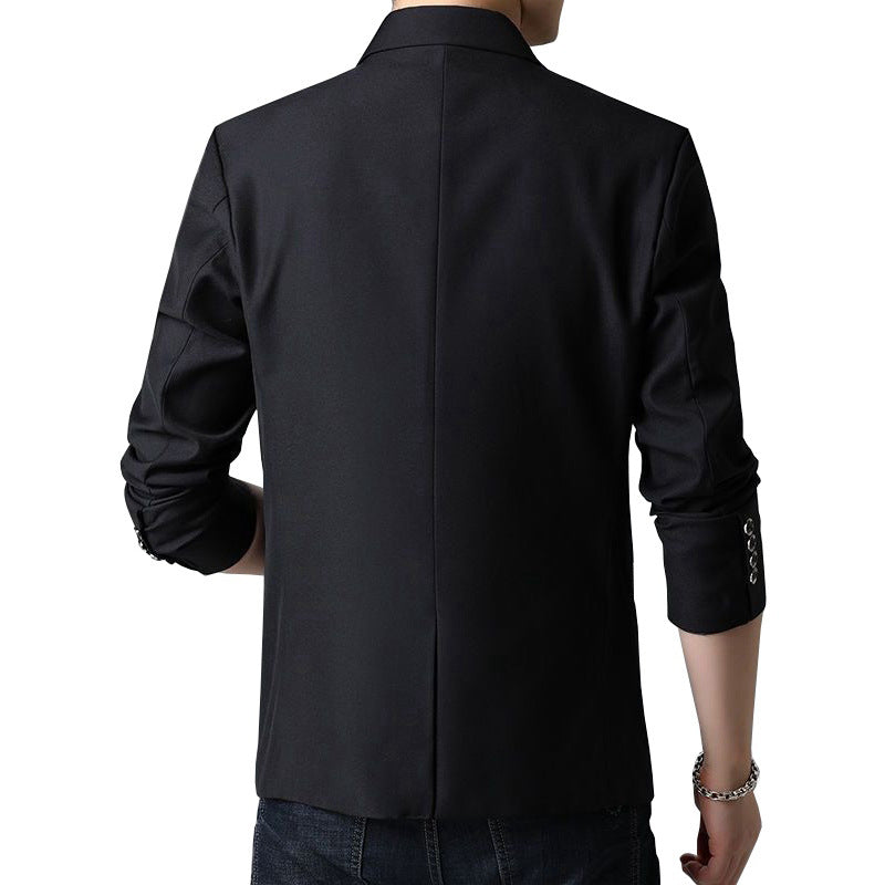 Herren Schlankes Business-Sakko mit minimalistischem Design und Stretch-Komfort Drune