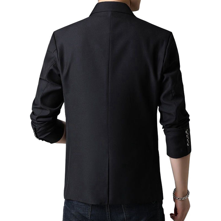 Herren Schlankes Business-Sakko mit minimalistischem Design und Stretch-Komfort Drune