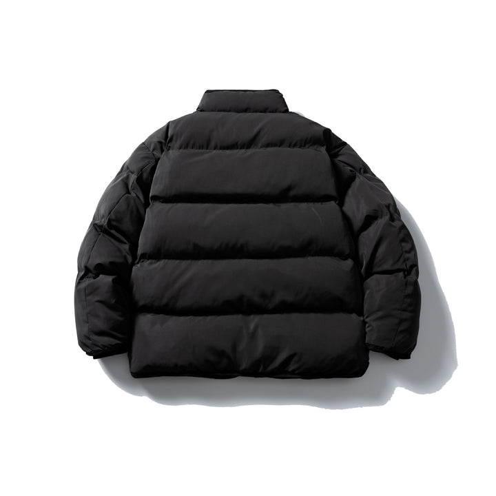 Herren Wattierte Boxy‑Jacke mit Knoten‑Toggle und minimalistischer Außenhülle Drune