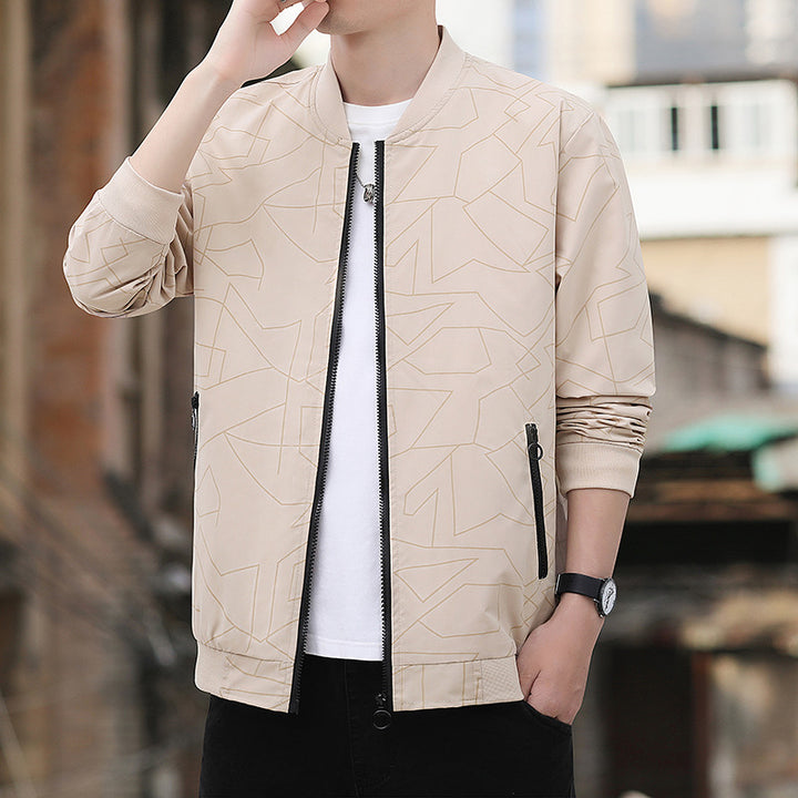 Herren Übergangsjacke mit stylischem Minimaldesign Drune