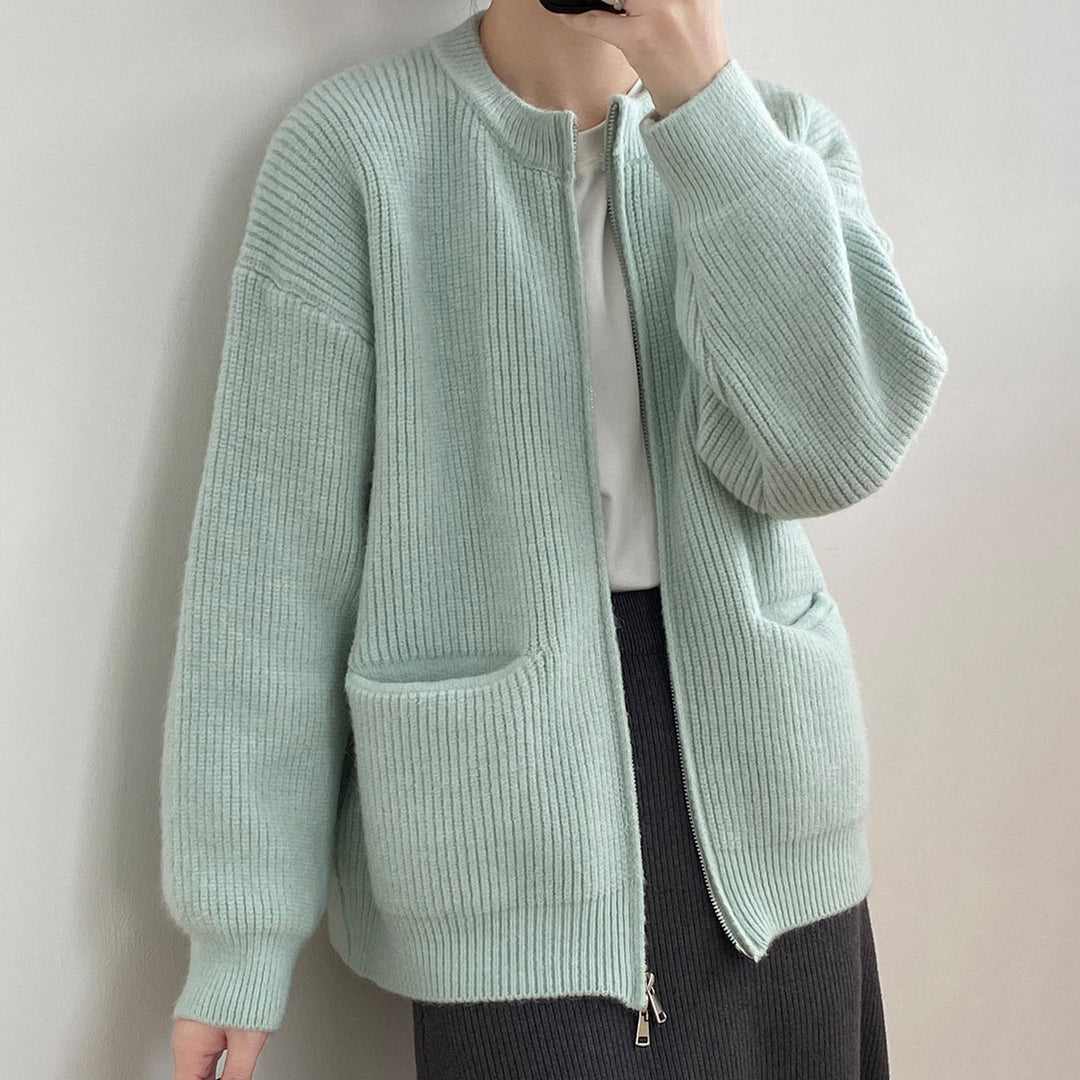 Damen Hochwertige und trendige Sweatjacke Drune
