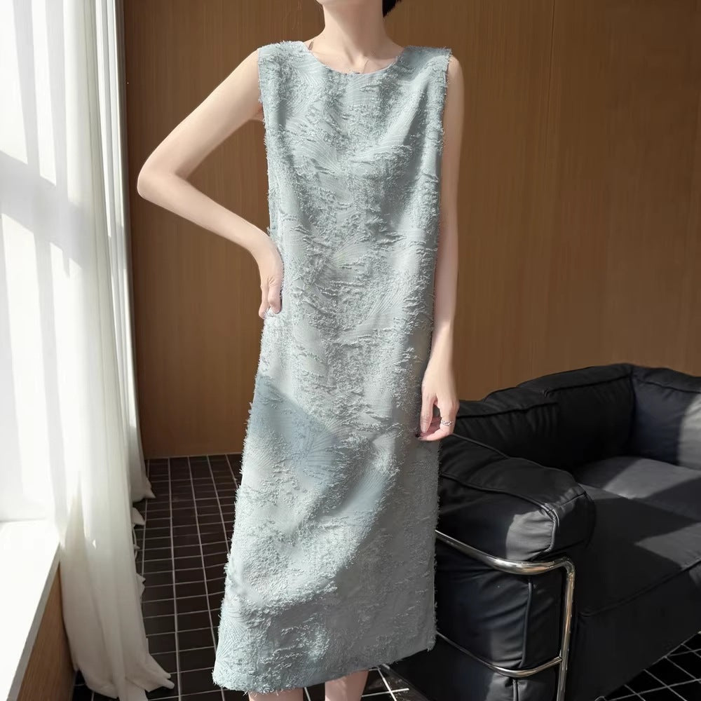 Damen Maxikleid aus luxuriösem, floralem Design Drune