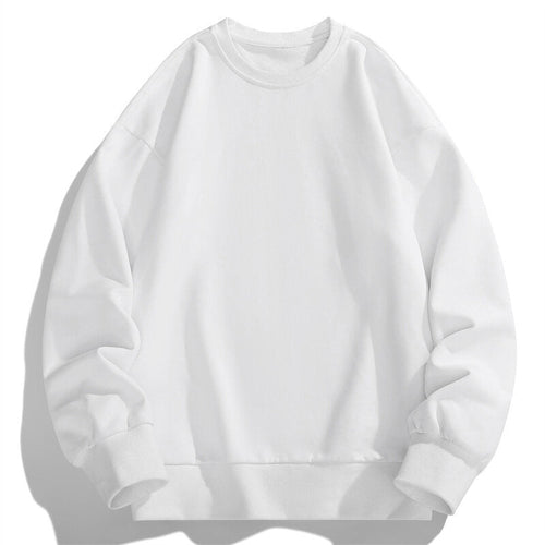Damen bequemer Sweatshirt mit lässigem Schnitt und elastischem Bund Drune