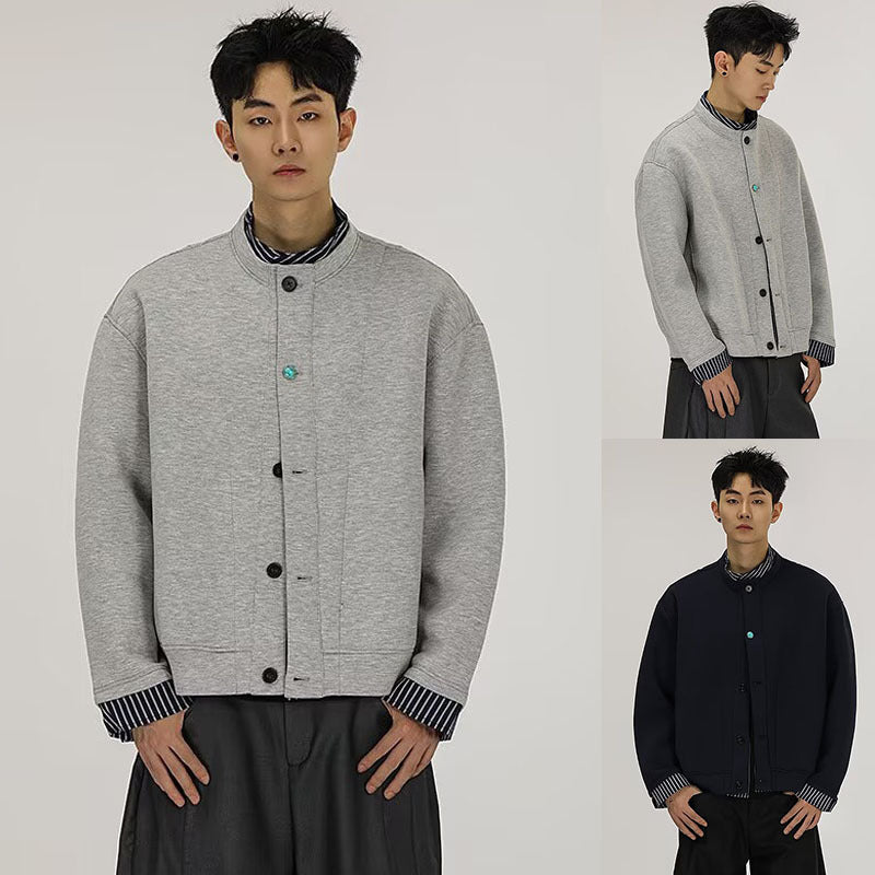 Herren Oversized Strickjacke Drune