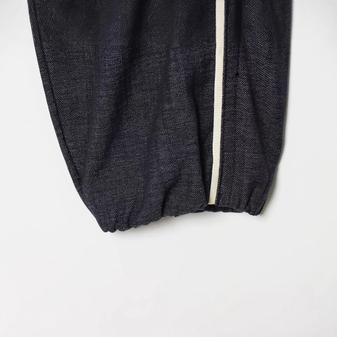 Damen Cropped Trackjacke mit Stehkragen und Kontrastpaspel Drune