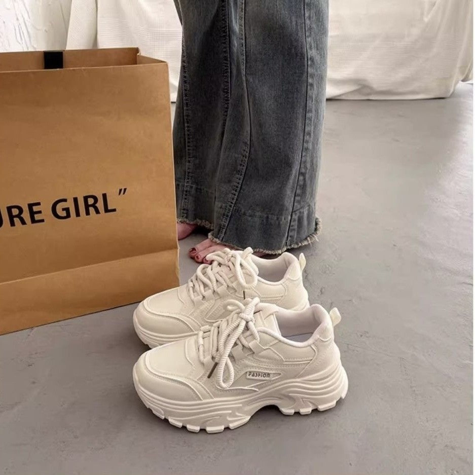 Damen Sportliche Sneakers mit robustem Profil und bequemer Dämpfung Drune