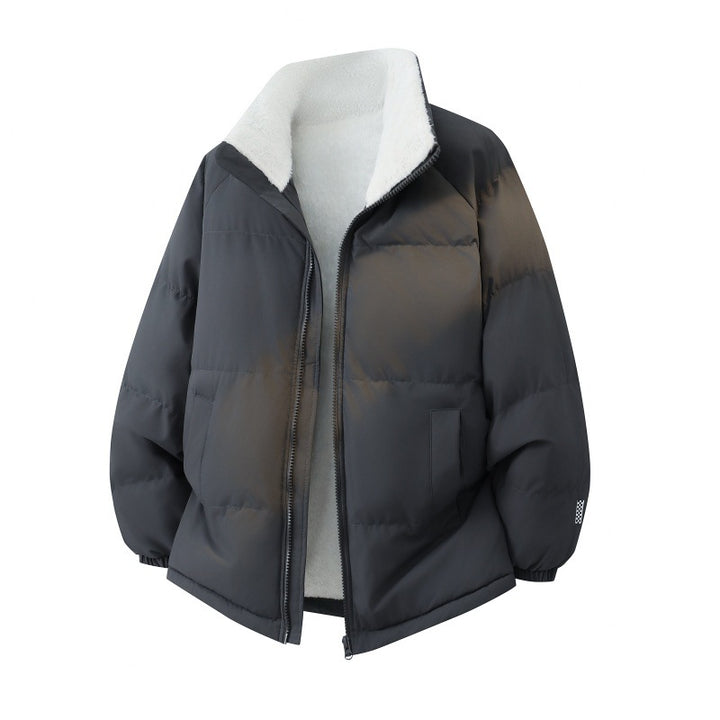 Damen Stilvolle Steppjacke mit Teddyfutter Drune