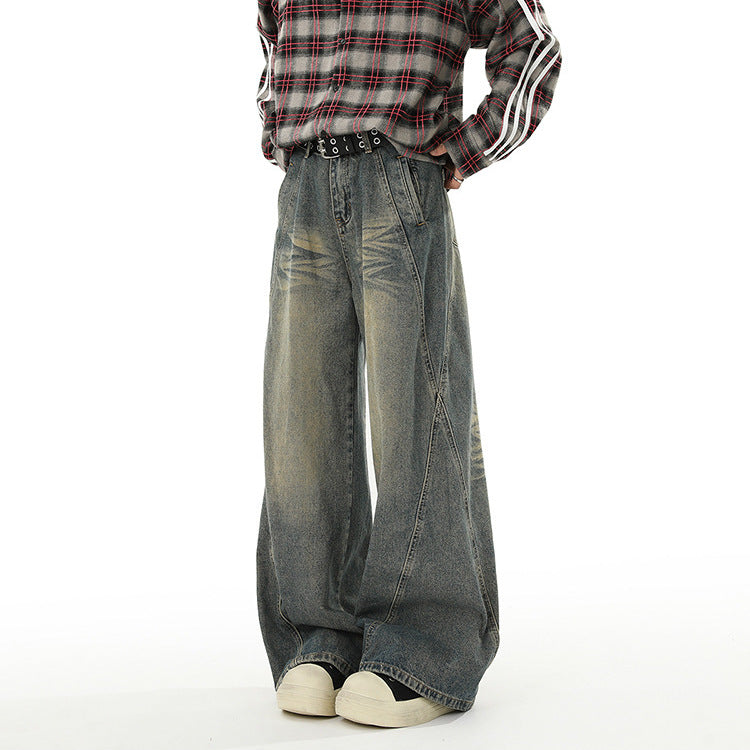 Damen Weitgeschnittene Jeans Drune