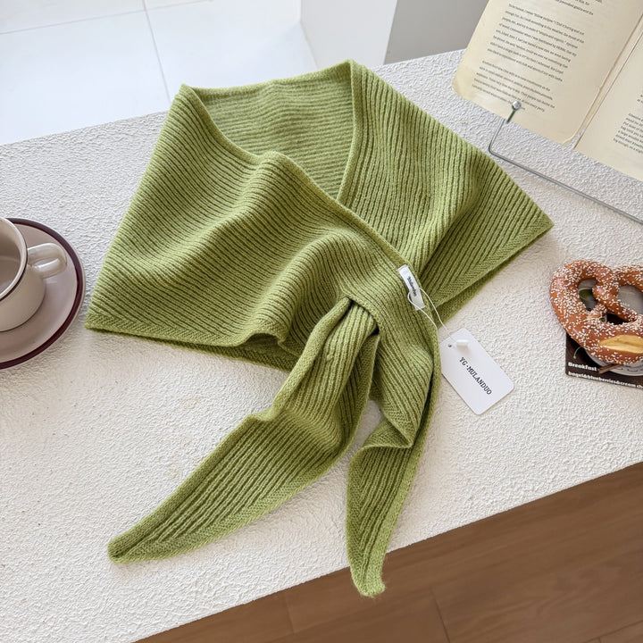 Damen Kuscheliger Wickelponcho mit Modernen Fransen und Elegantem Design Drune