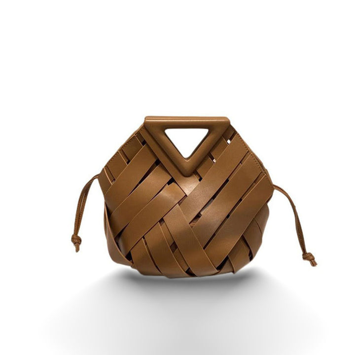Damen Artistic Woven Handtasche Drune