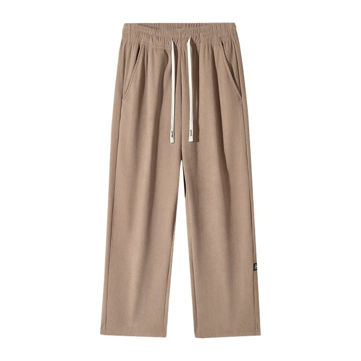 Damen Gefütterte Cord-Jogginghose mit Teddyfutter, Kordelzugbund & Seitentaschen Drune